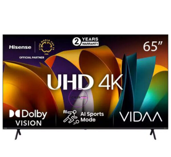 65-Inch VIDAA 4K UHD Smart TV