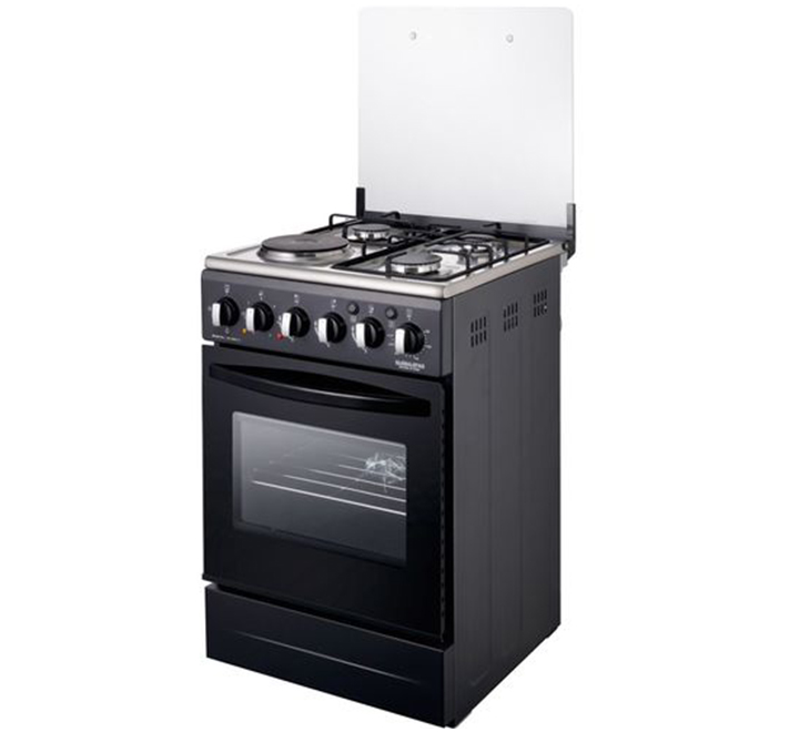 Global Star JET 3+1 Standing Cooker With Electric Oven Black 50x55Global Star JET 3+1 Standing Cooker With Electric Oven Black 50x55