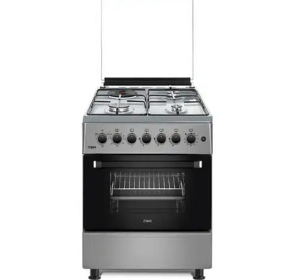 Marble Mika Standing Cooker 58 x 58 cm 3Gas + 1Electric Hotplate with Electric Oven