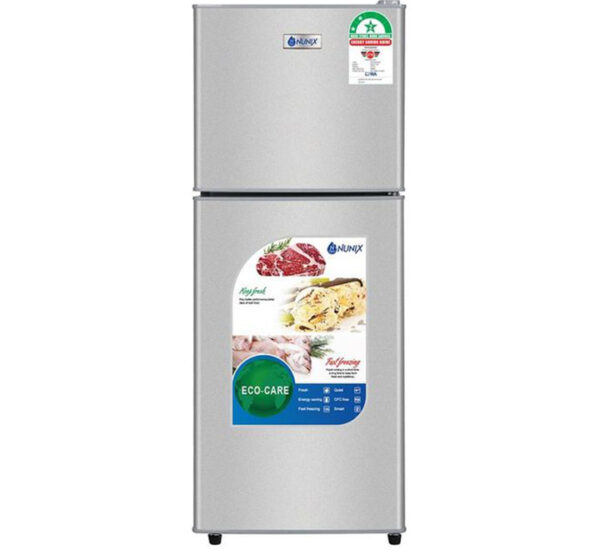Nunix 138L Large Capacity Double Door Refrigerator Fridge