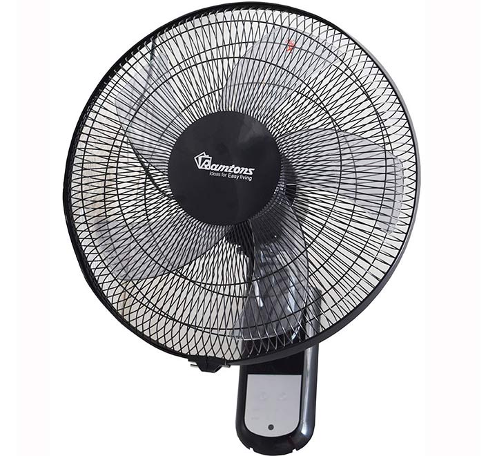 RM/676 Ramtons 16 Inches Wall Fan 5 Blades with Remote