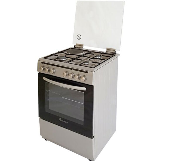 Ramtons 3G+1E 60X60 SILVER COOKER - RC/606 1YR WRTY